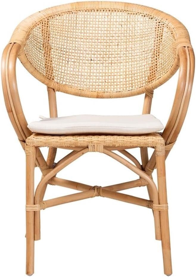 Varick Rattan Dining Chair - From Where - 