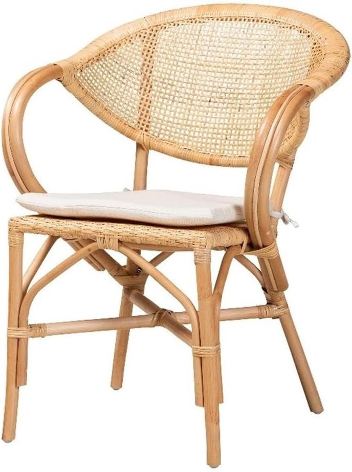 Varick Rattan Dining Chair - From Where - 