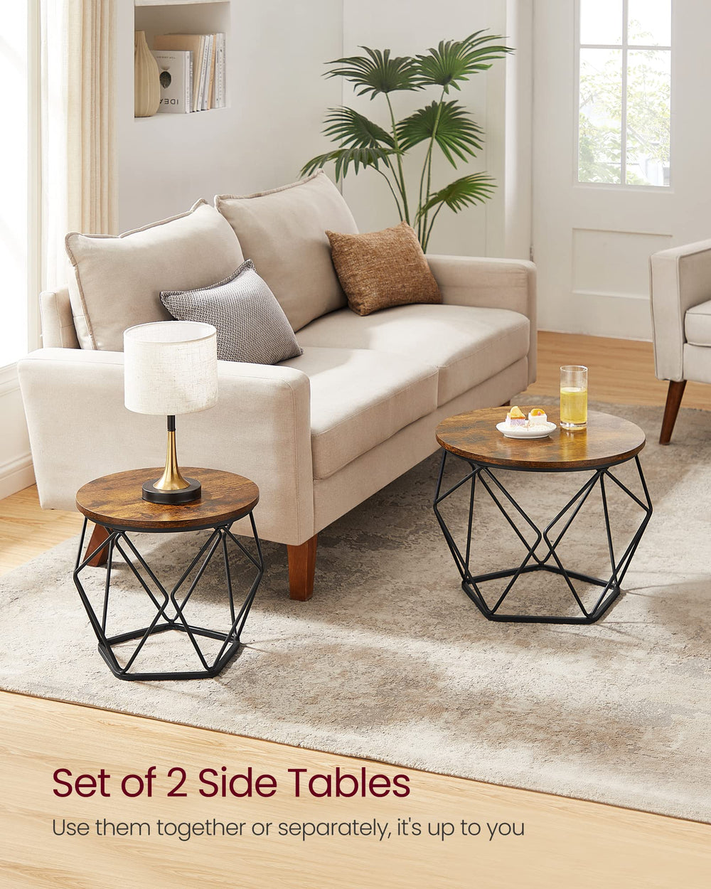 Vasagle Small Coffee Table (Set of 2) - From Where - 