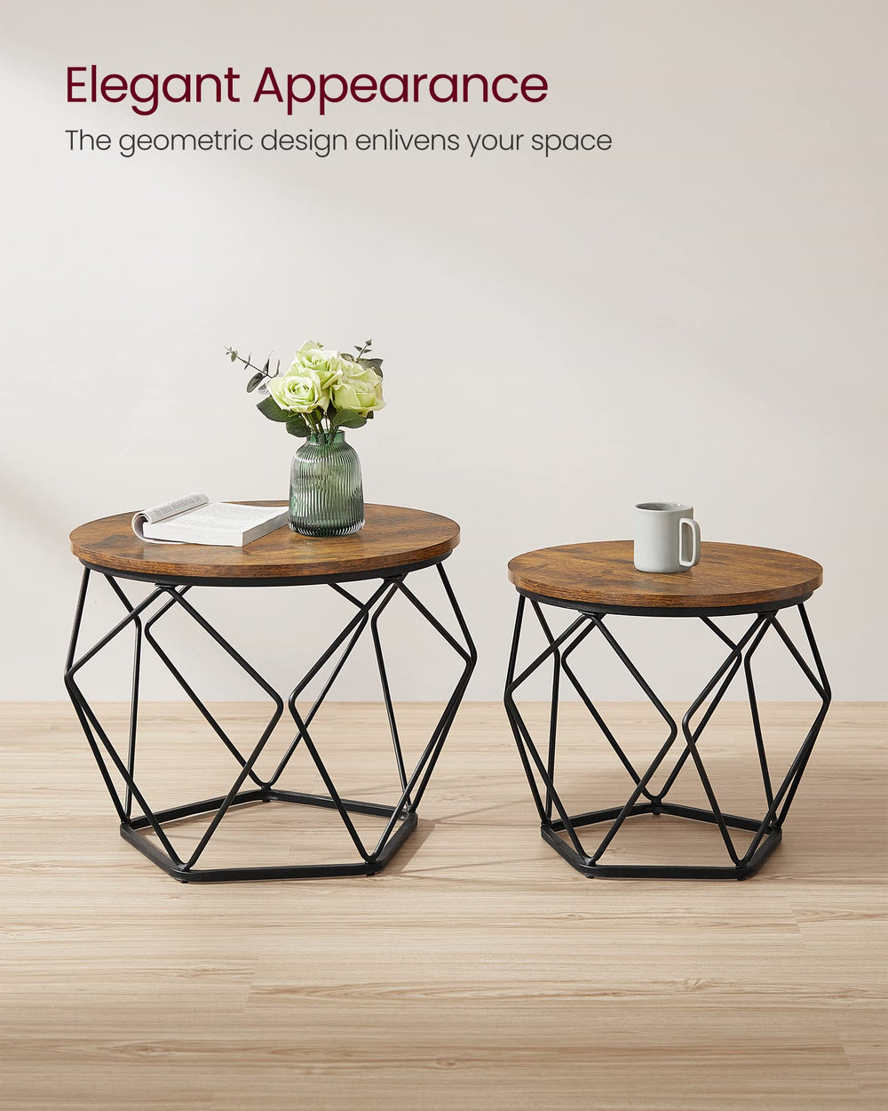 Vasagle Small Coffee Table (Set of 2) - From Where - 