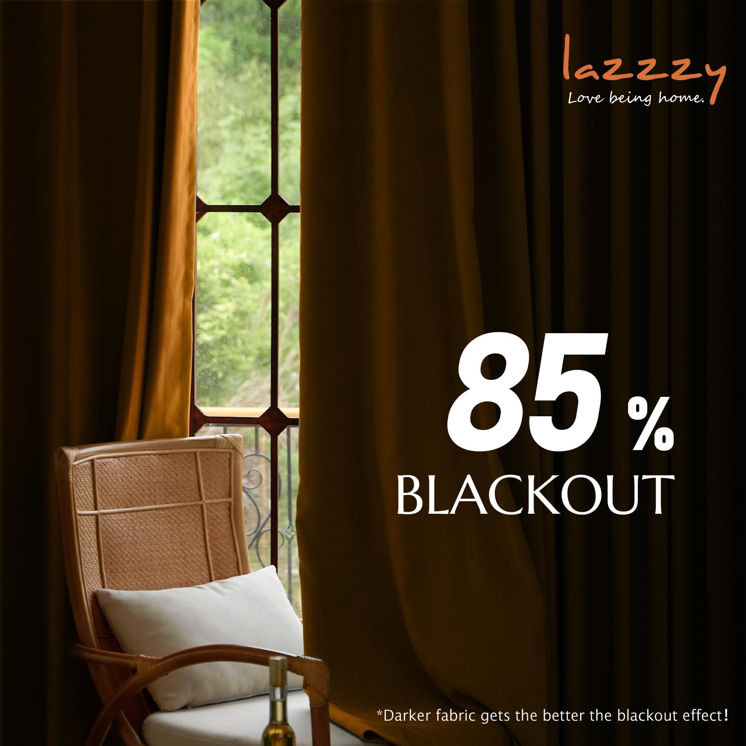 Velvet Blackout Curtain Curtain - From Where - 
