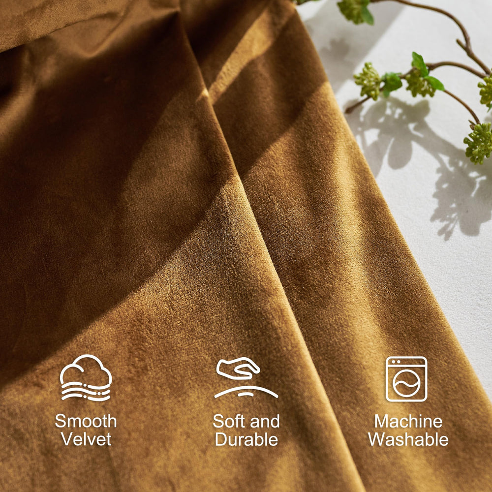 Velvet Blackout Curtain Curtain - From Where - 