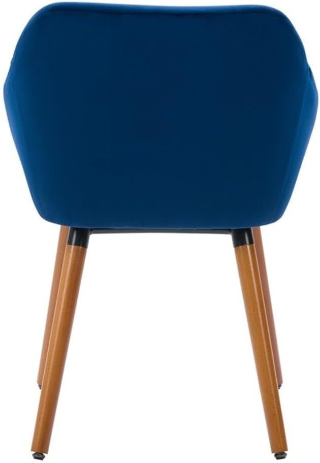 Velvet Fabric Side Chair - From Where - 