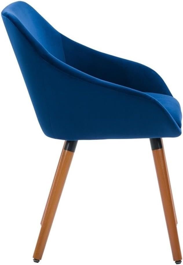 Velvet Fabric Side Chair - From Where - 