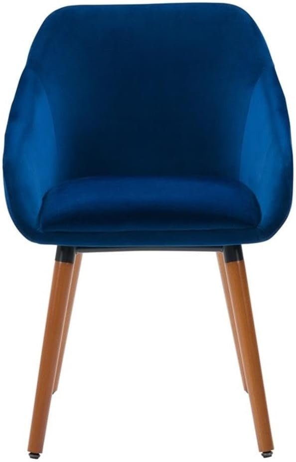 Velvet Fabric Side Chair - From Where - 