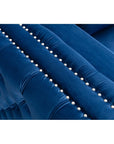 Velvet Tuxedo Arm Sofa - From Where - 