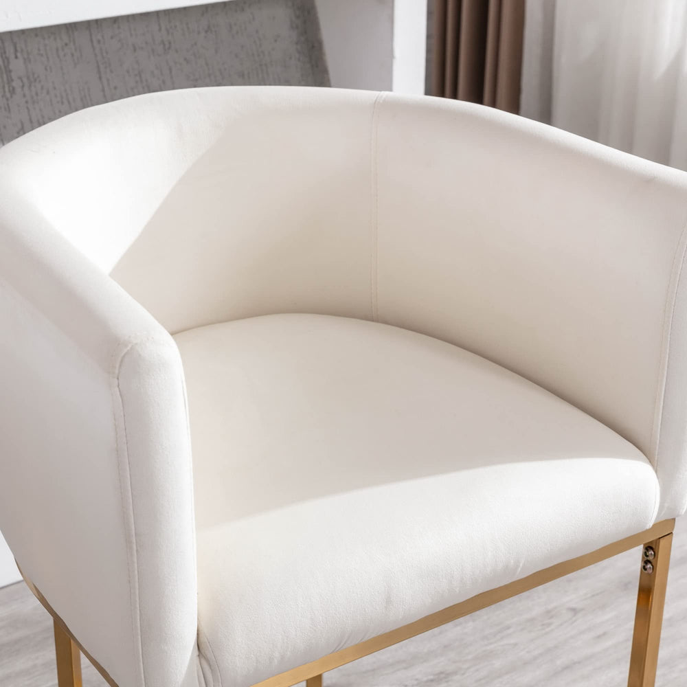 Velvet Upholstered Bar Stools (Set of 4) - From Where - 