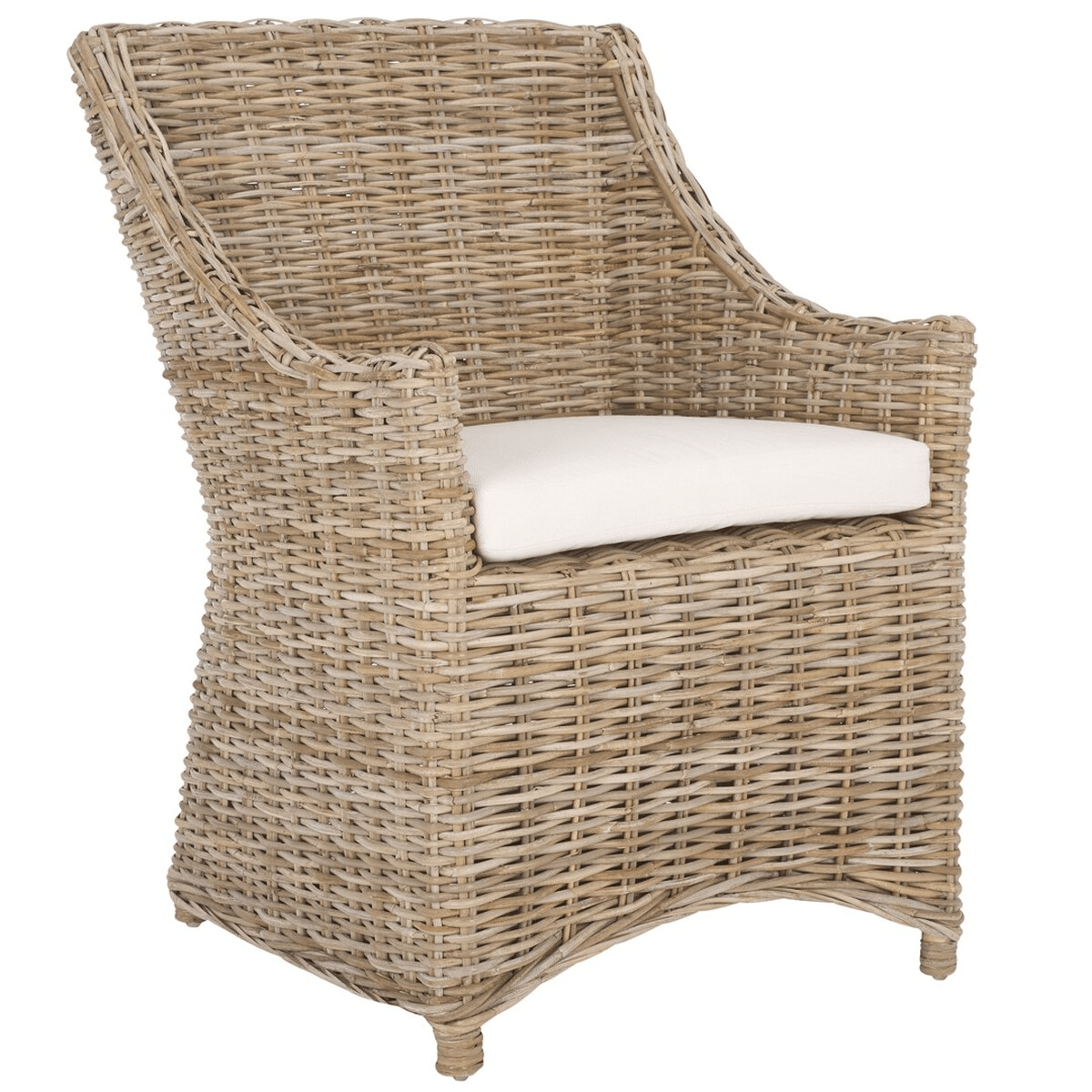 Ventura Rattan Arm Chair - From Where Finds - 
