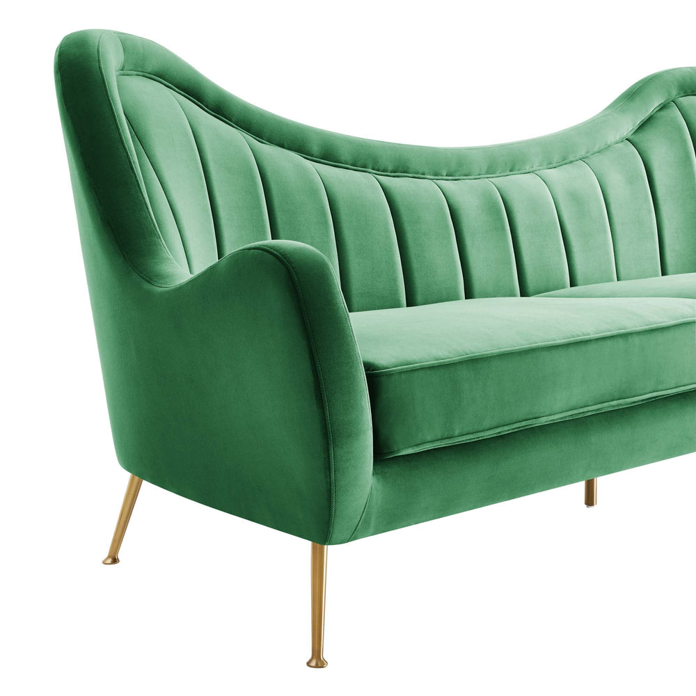 Vera Tufted Velvet Sofa - From Where - 