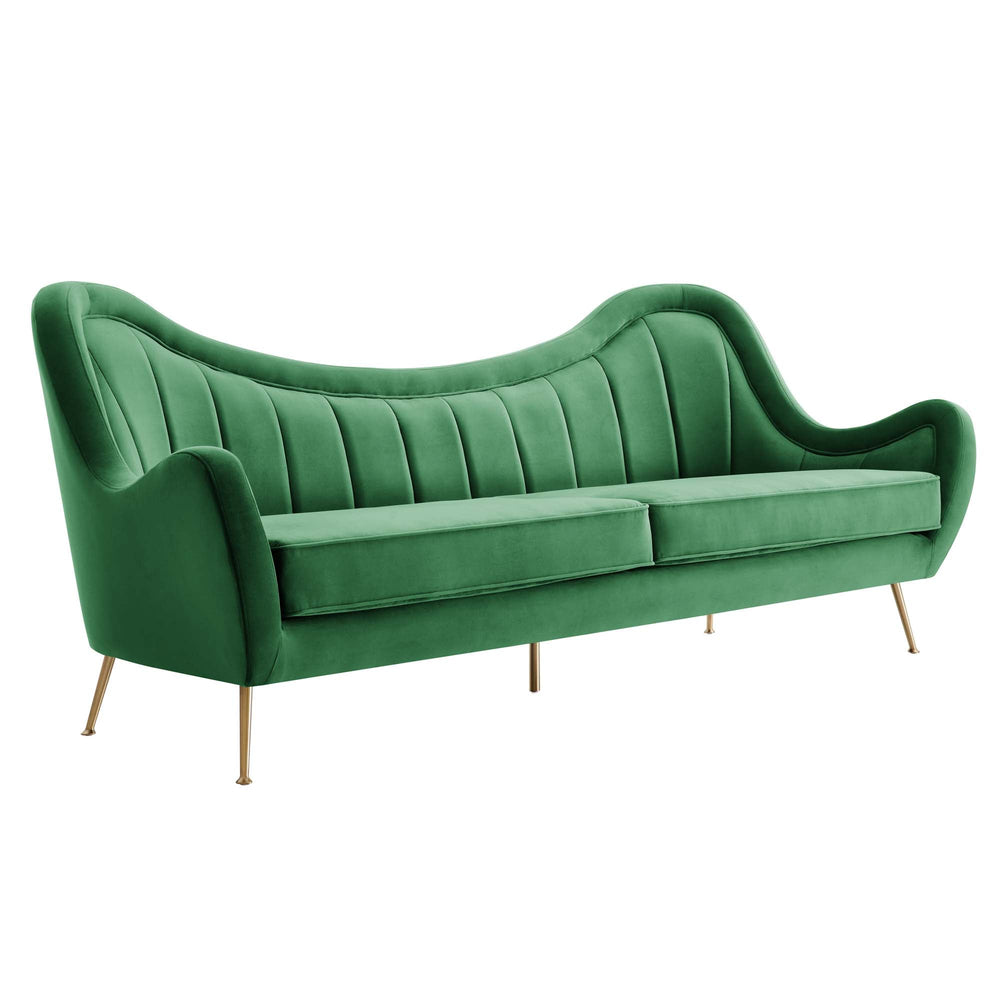 Vera Tufted Velvet Sofa - From Where - 