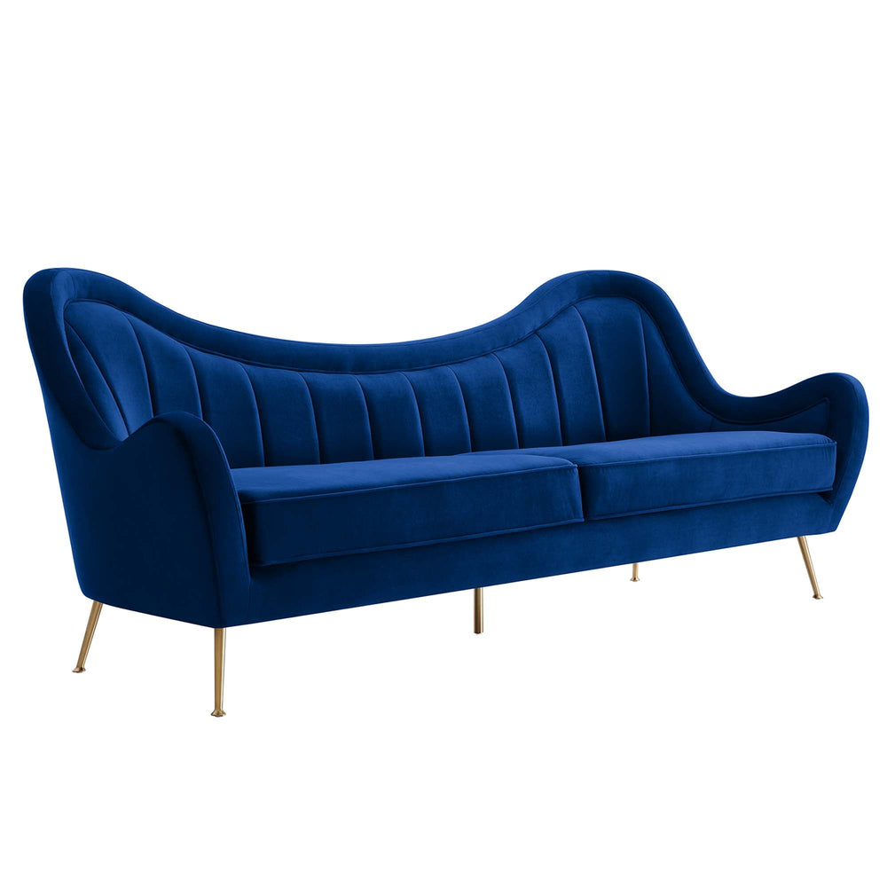 Vera Tufted Velvet Sofa - From Where - 