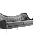 Vera Tufted Velvet Sofa - From Where - 