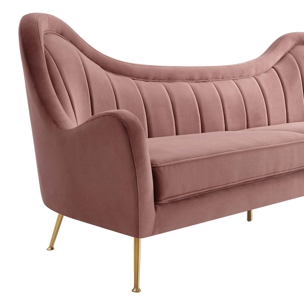Vera Tufted Velvet Sofa - From Where - 