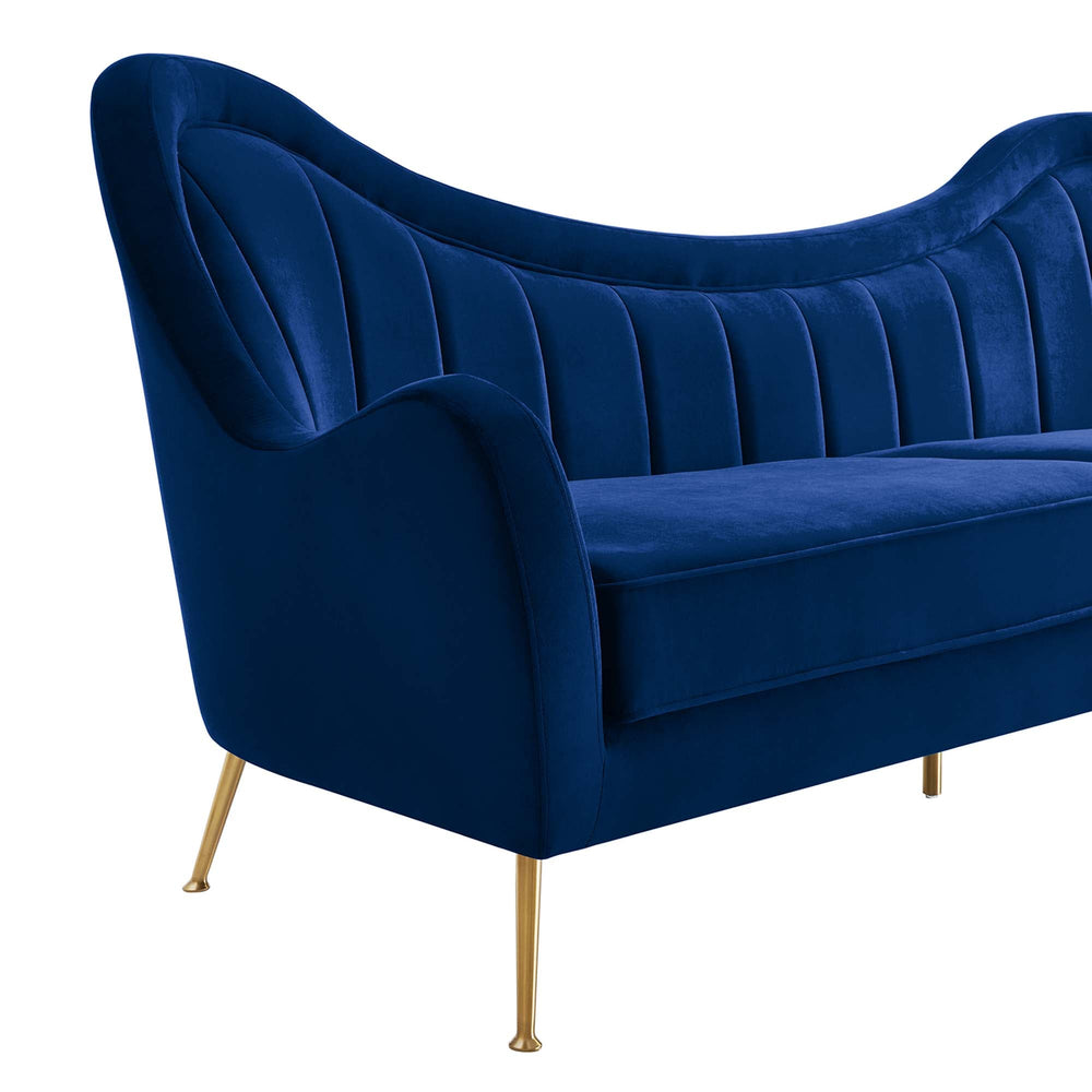 Vera Tufted Velvet Sofa - From Where - 