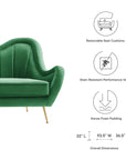 Vera Tufted Velvet Sofa - From Where - 
