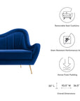 Vera Tufted Velvet Sofa - From Where - 
