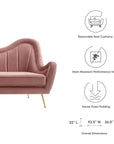 Vera Tufted Velvet Sofa - From Where - 
