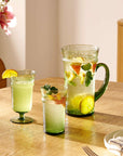 Verdant Tall Drinking Glasses (Set of 4) - From Where Finds -
