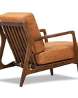 Verity Leather Lounge Chair - From Where - 