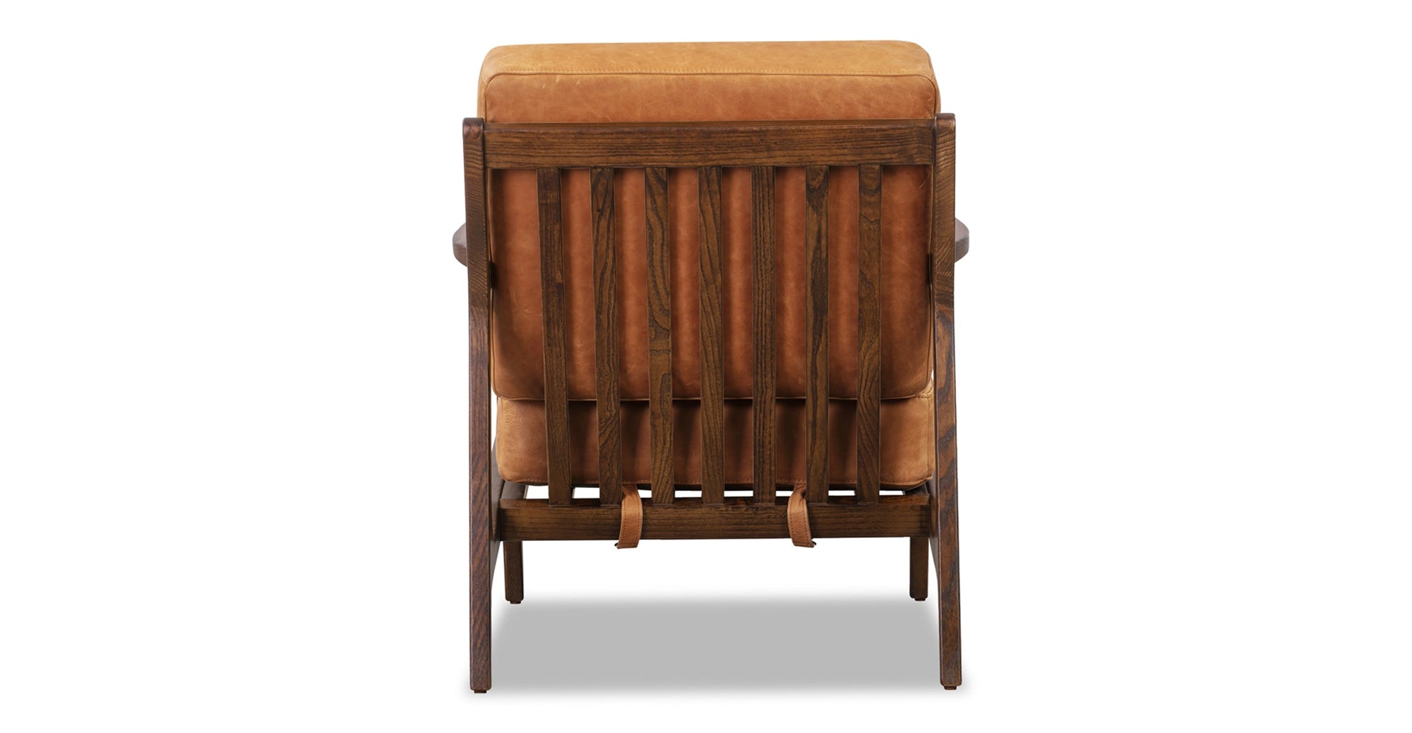 Verity Leather Lounge Chair - From Where - 