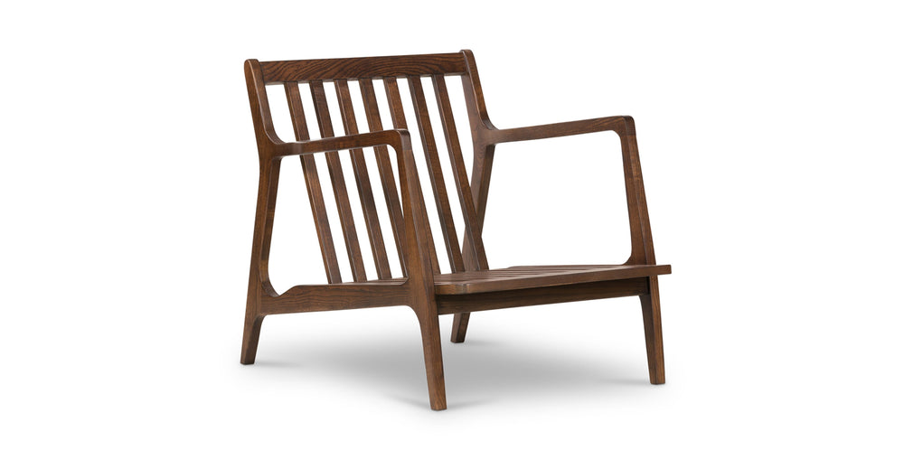 Verity Leather Lounge Chair - From Where - 