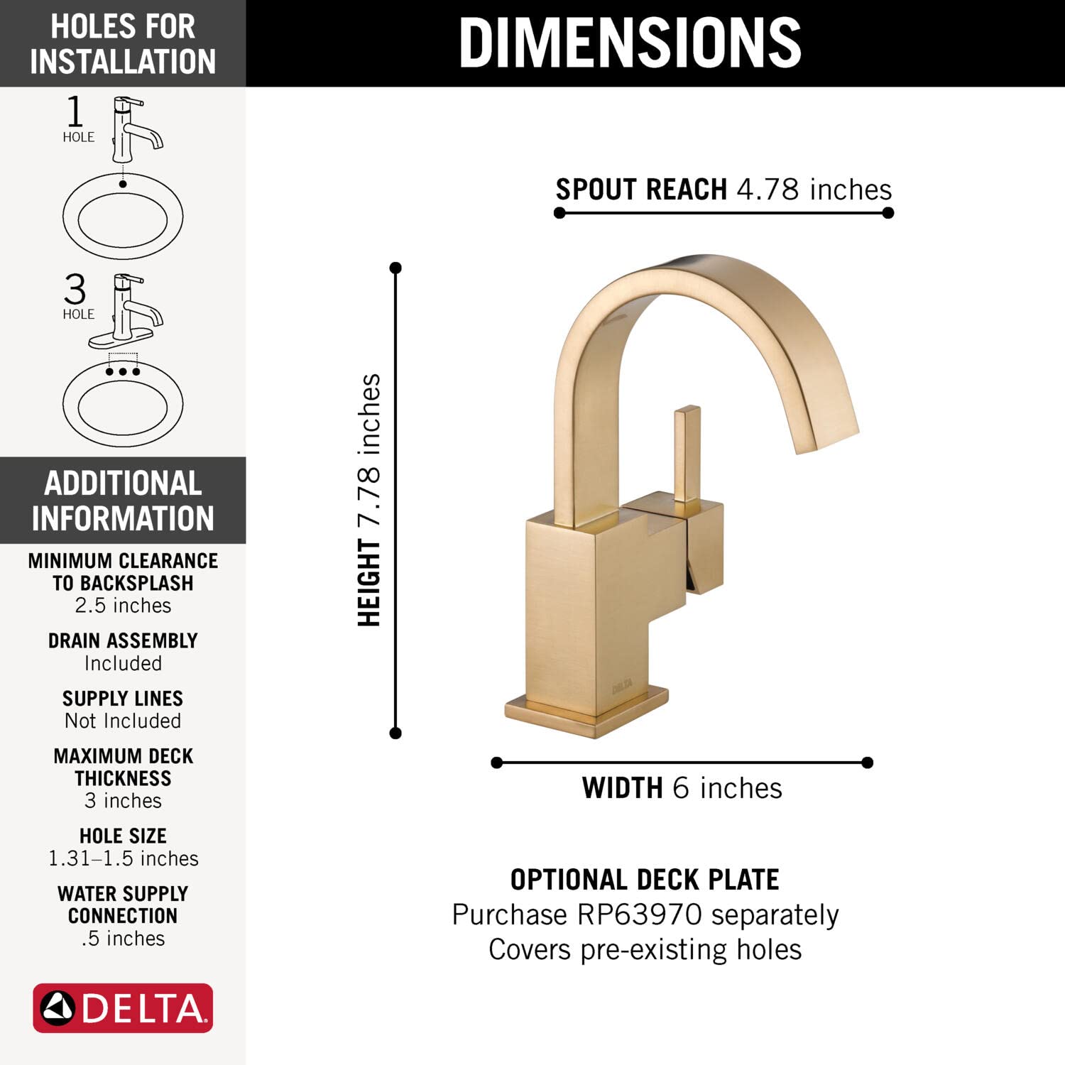 Vero Single - Handle Faucet - From Where - 
