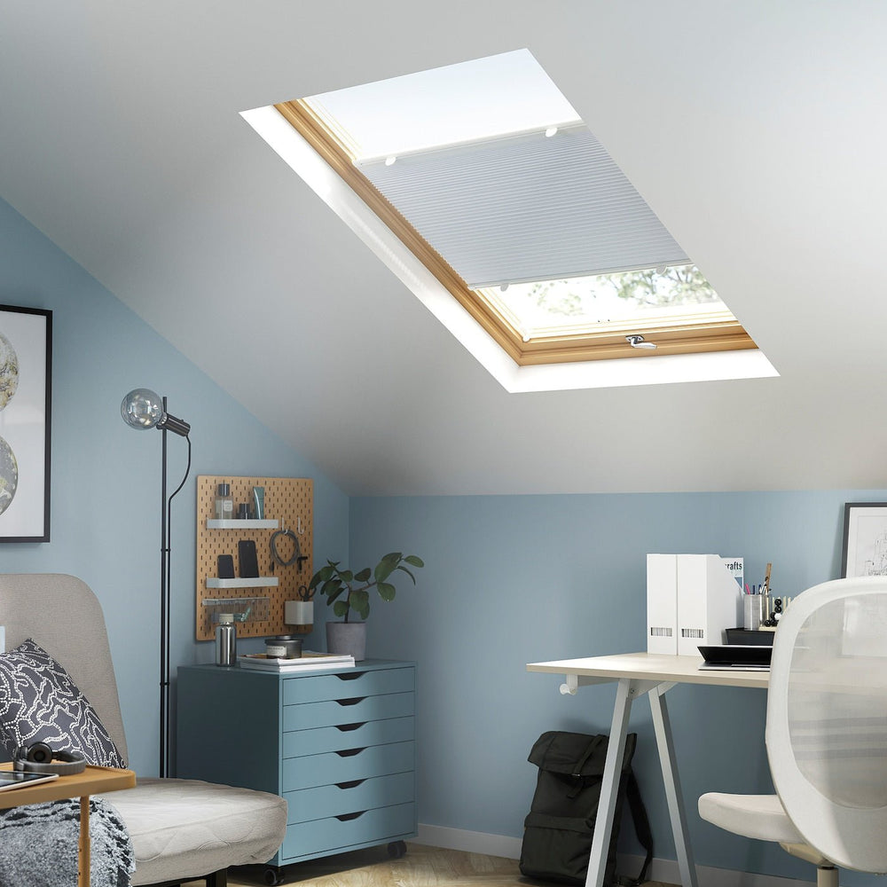 Versatile Black - Out Pleated Blind - From Where - 