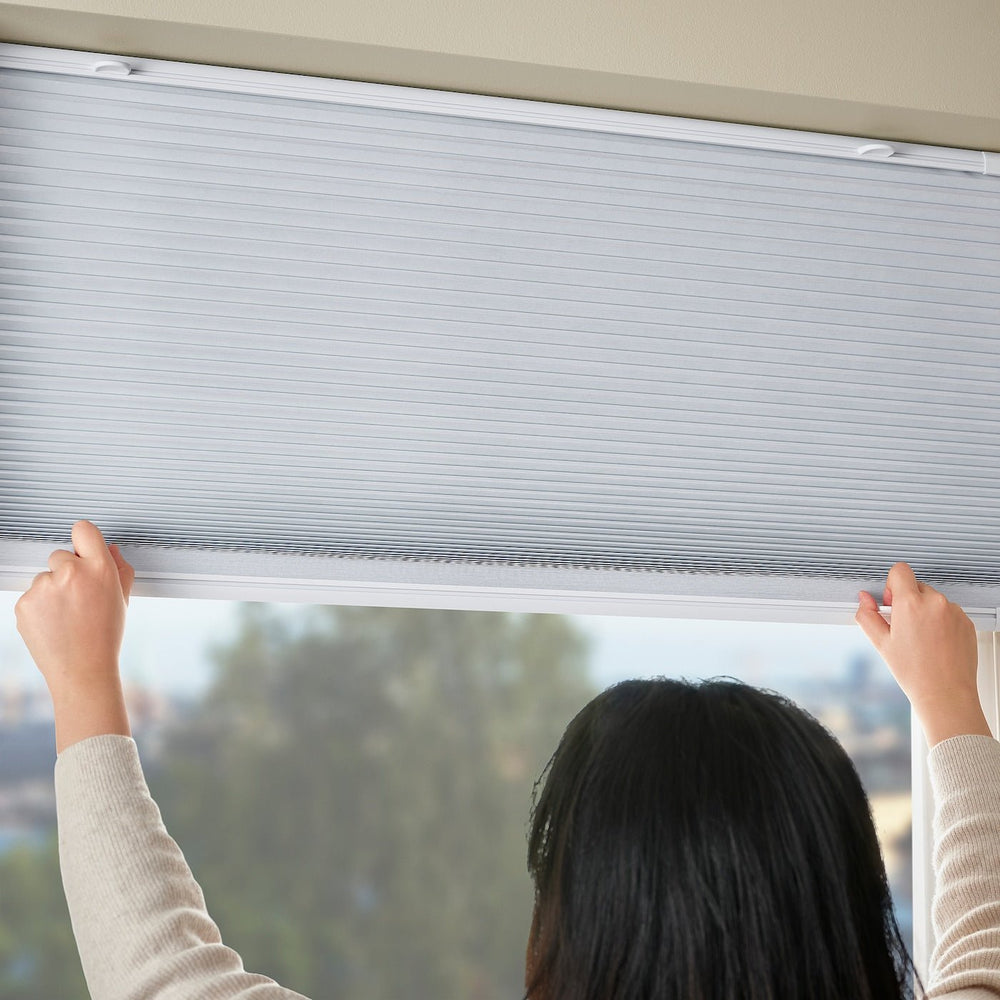 Versatile Black - Out Pleated Blind - From Where - 