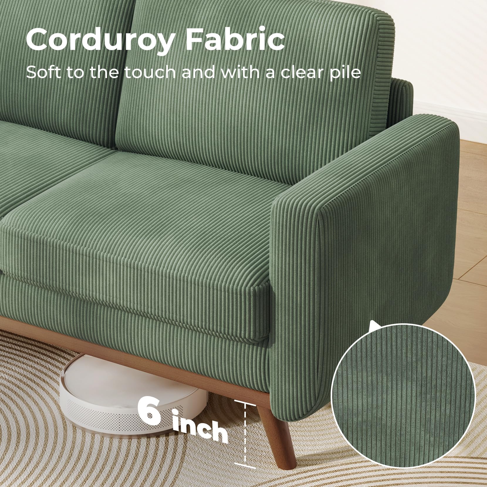 Vesgantti 68" Loveseat Sofa - From Where - 