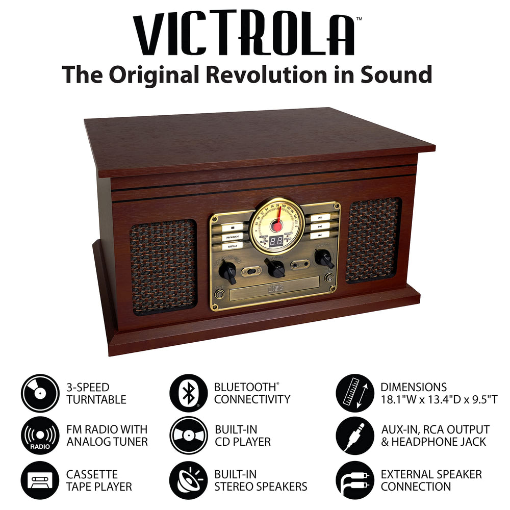 Victrola Nostalgic Bluetooth Record Player - From Where - 
