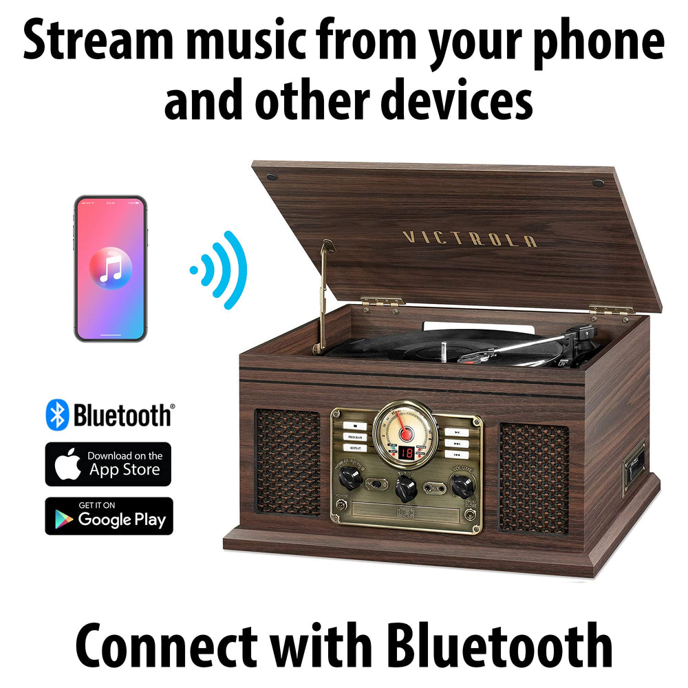 Victrola Nostalgic Bluetooth Record Player - From Where - 