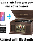 Victrola Nostalgic Bluetooth Record Player - From Where - 