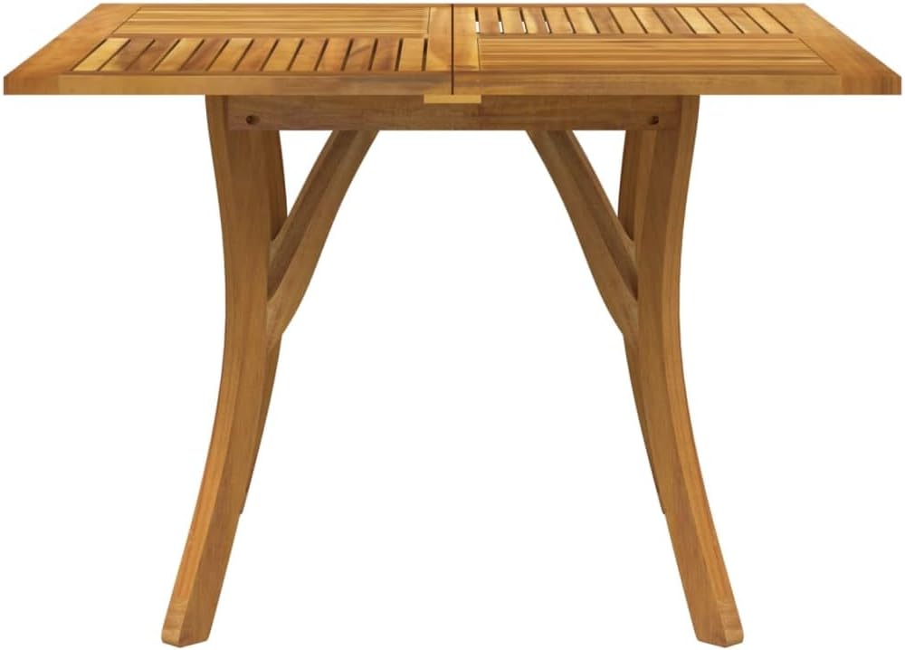 vidaXL Solid Acacia Wood Garden Table - From Where - 