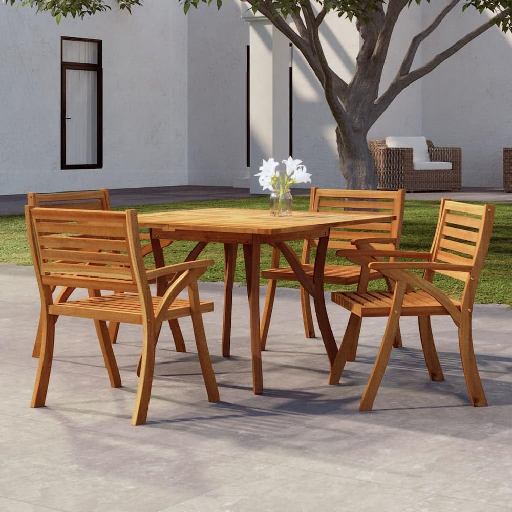 vidaXL Solid Acacia Wood Garden Table - From Where - 