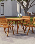 vidaXL Solid Acacia Wood Garden Table - From Where - 