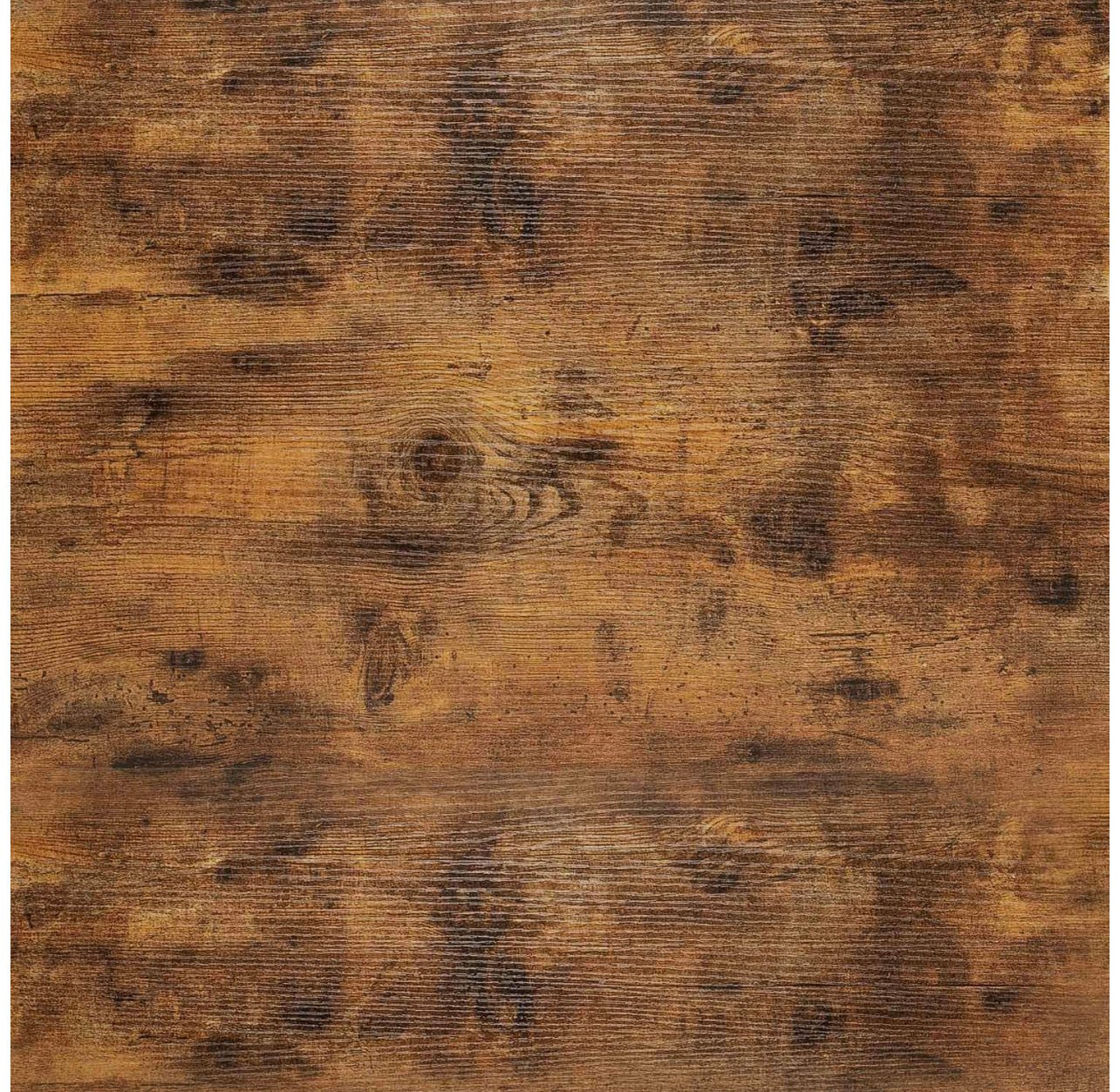 Vintage Brown Oval Coffee Table - From Where - 
