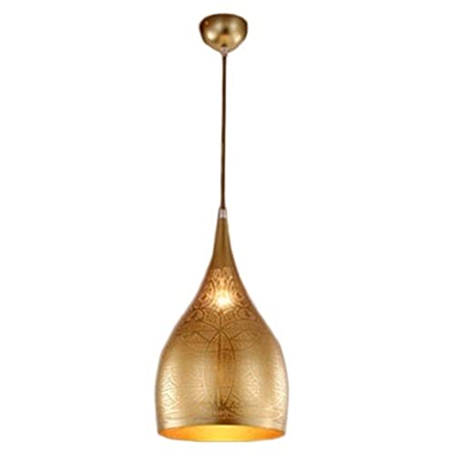 Vintage Etched Pendant Light - From Where - 
