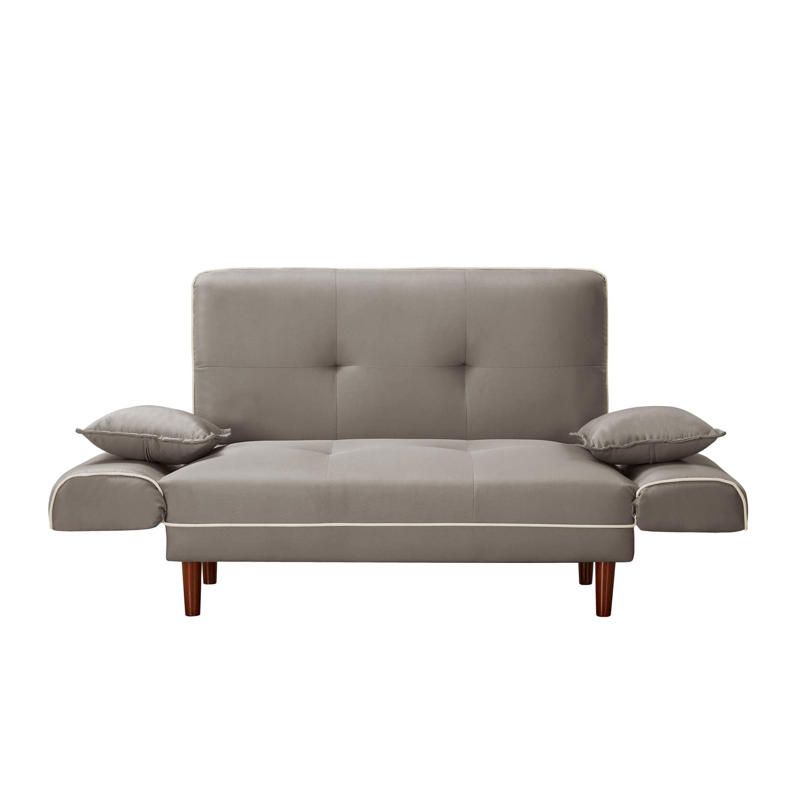 Vintage Fabric Adjustable Sleeper Sofa Bed - From Where - 