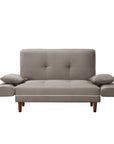 Vintage Fabric Adjustable Sleeper Sofa Bed - From Where - 