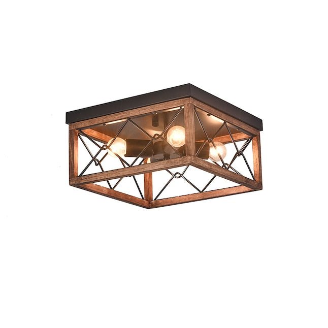 Vintage Farmhouse Cage Ceiling Light - From Where - 