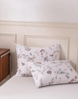 Vintage Floral Print Bedding Set - From Where - 