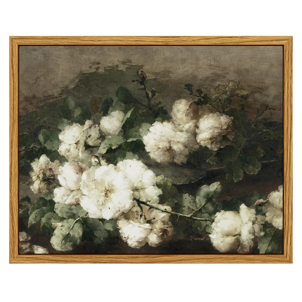Vintage Flower Framed Wall Art - From Where - 