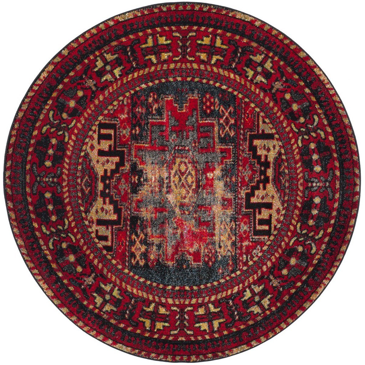 Vintage Hamadan Area Rug - From Where Finds - 