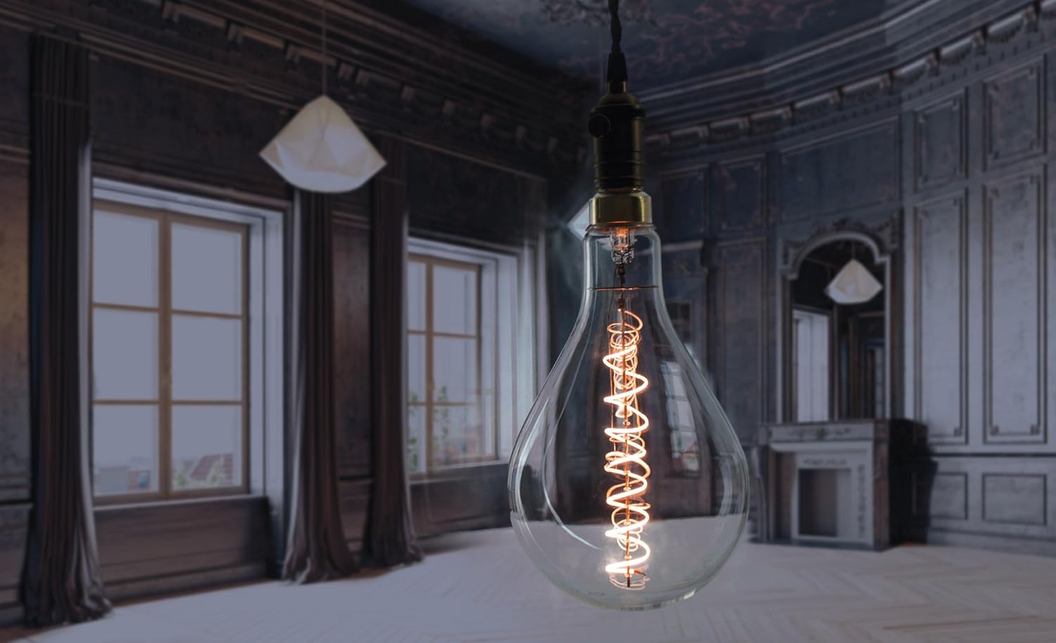 Vintage Hanging Pendant Kit - From Where - 