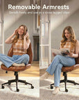 Vintage Leather Office Chair - From Where Finds -
