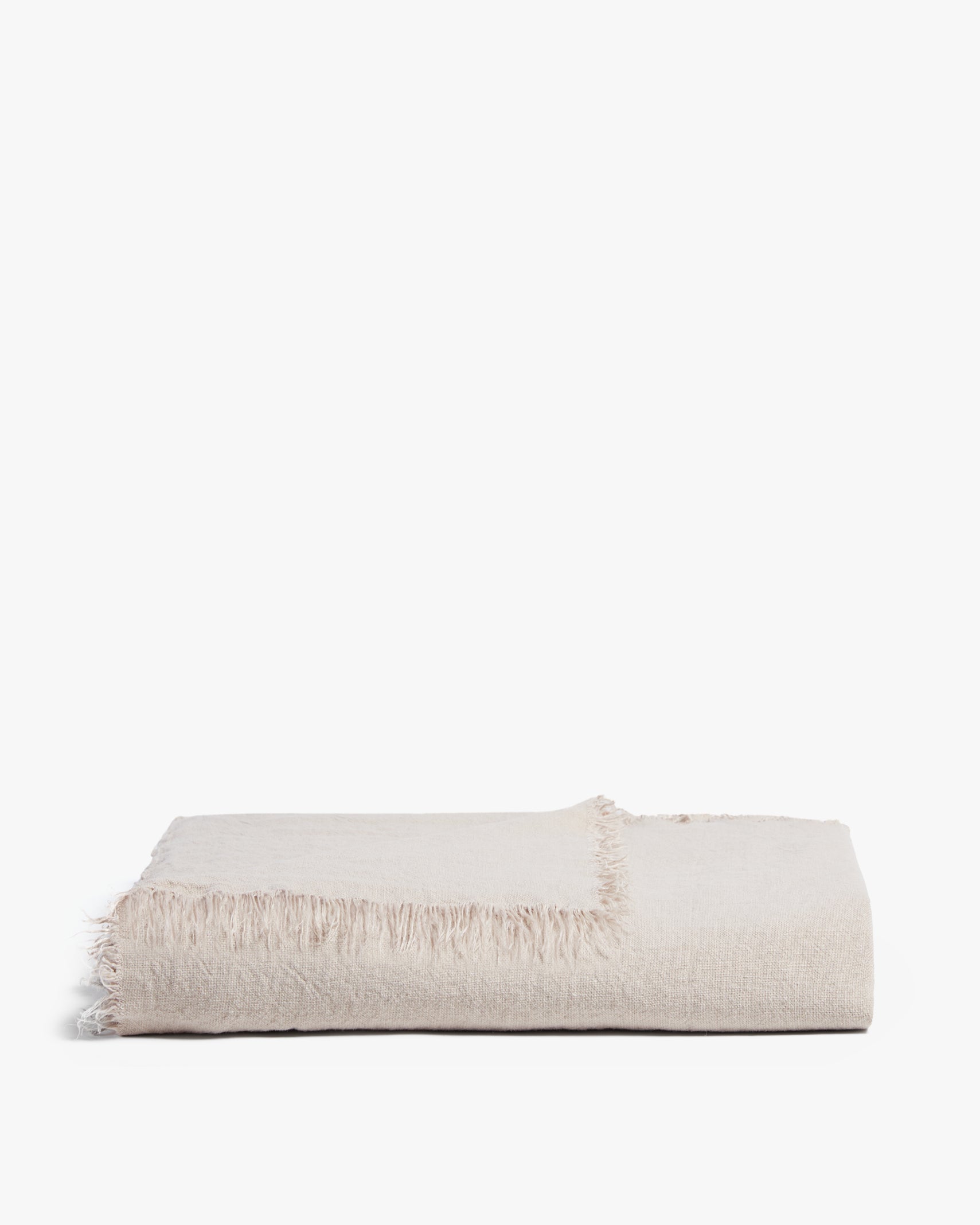 Vintage Linen Throw - From Where - 
