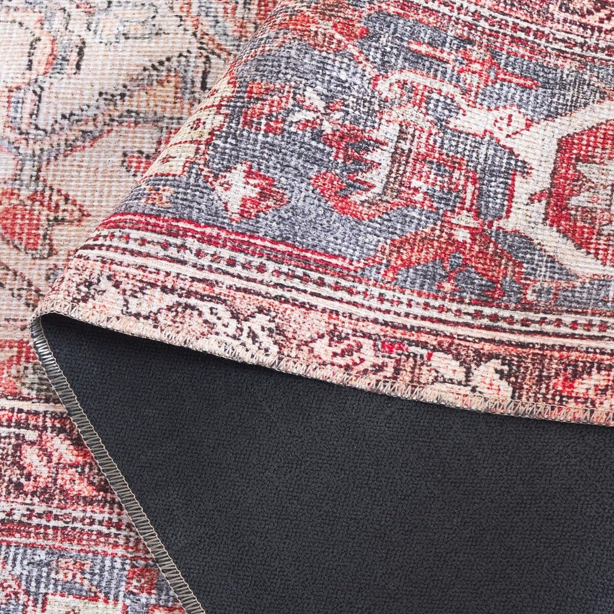 Vintage Serapi Washable Rug - From Where - 