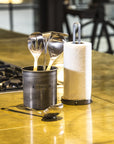 Vintage - Style Metal Utensil Holder - From Where - 
