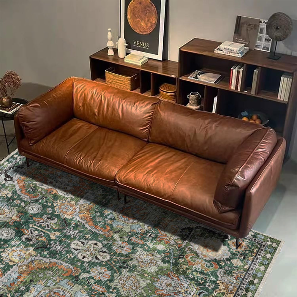 Vintage Tribal Area Rugs (Green, 9' x 12') - From Where - 