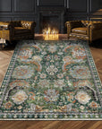 Vintage Tribal Area Rugs (Green, 9' x 12') - From Where - 